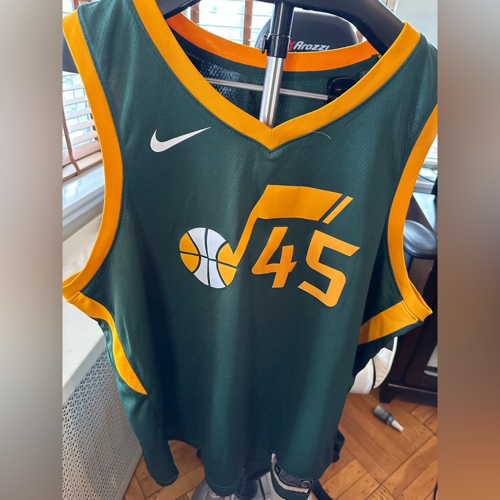 Utah Jazz #45 Donovan Mitchell NBA Alternate Nike Swingman Jersey XXL